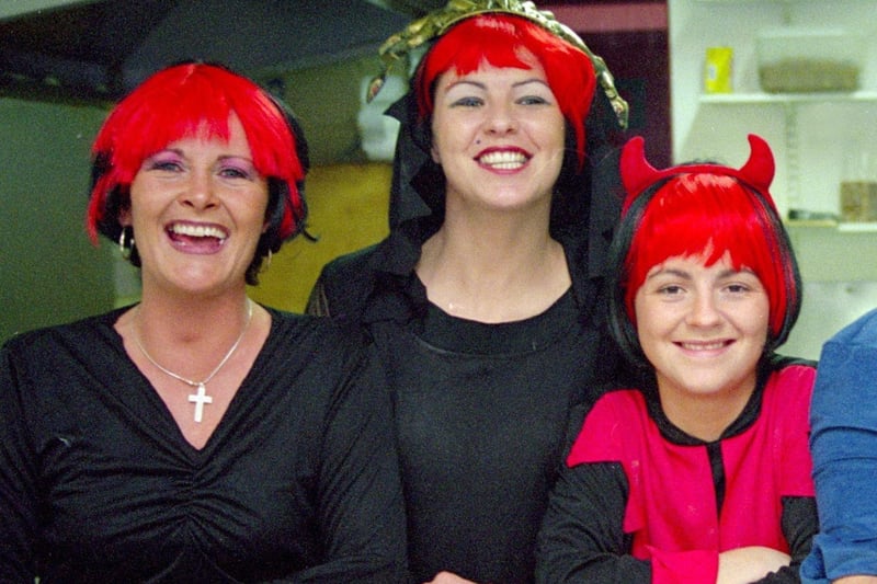 Doherty's Bakery staff, Foyle Street, Halloween