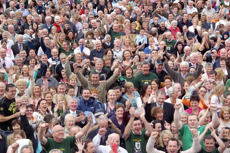 Gallagher World record gathering, Letterkenny 2007.