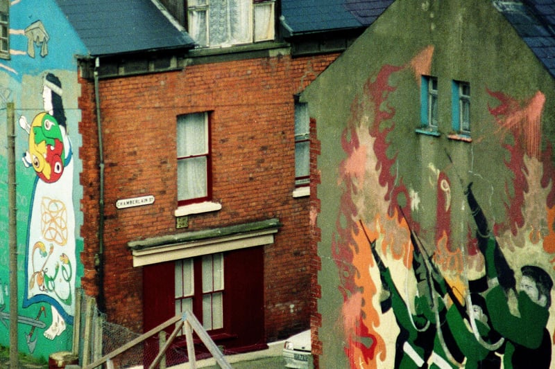 Mural at Chamberlain Street, Derry