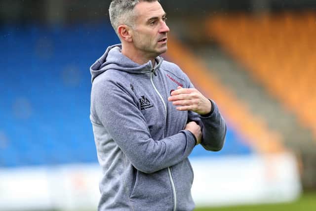 Derry manager Rory Gallagher. (Photo: Syl Healy)