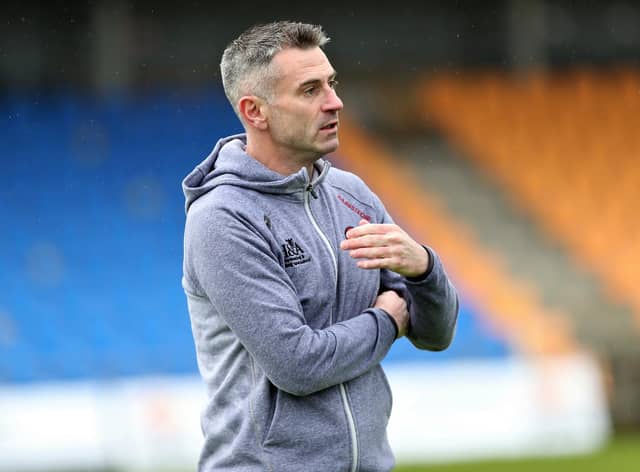 Derry manager Rory Gallagher. (Photo: Syl Healy)