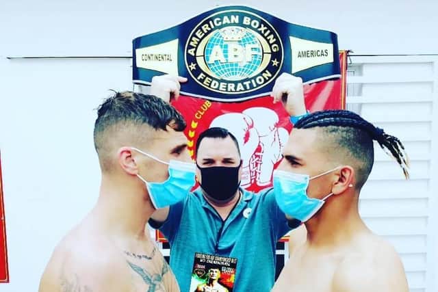 Derry's Connor Coyle faces off with Mexican middleweight Edgar Ortega.