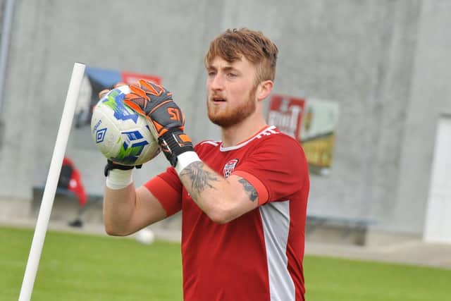Goalkeeper Nathan Gartside kept his second Derry City clean-sheet this season, at Waterford, on Friday night.