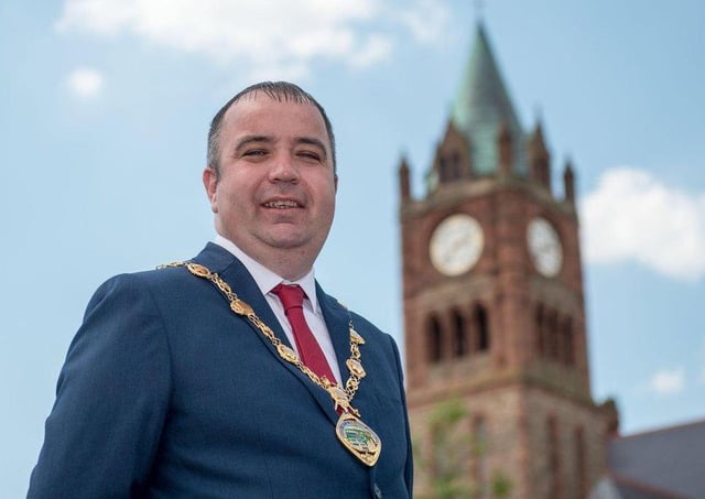 The Mayor Brian Tierney.