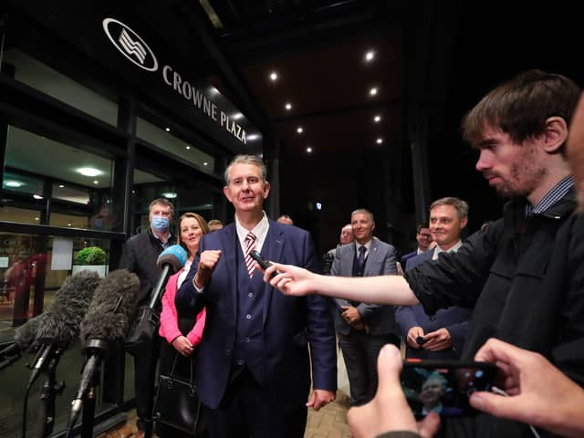 New DUP Leader Edwin Poots.  Photo by Kelvin Boyes / Press Eye