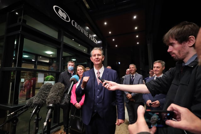 New DUP Leader Edwin Poots. Photo by Kelvin Boyes / Press Eye