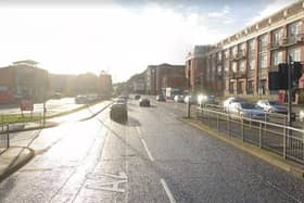 The section of Strand Road that will be affected by traffic restrictions.