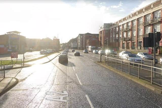 The section of Strand Road that will be affected by traffic restrictions.
