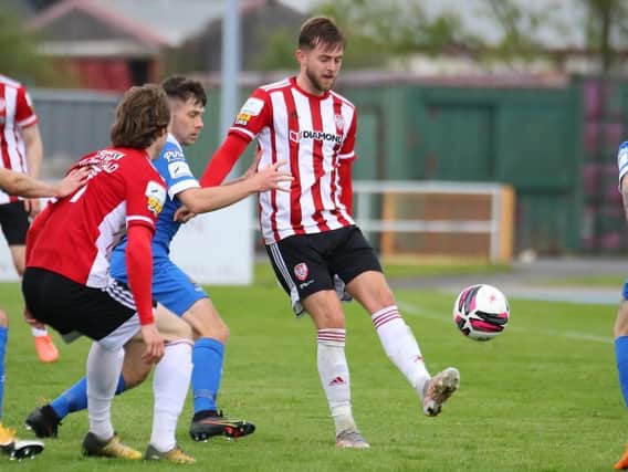 Derry City's Will Patching. Picture by Kevin Moore/MCI