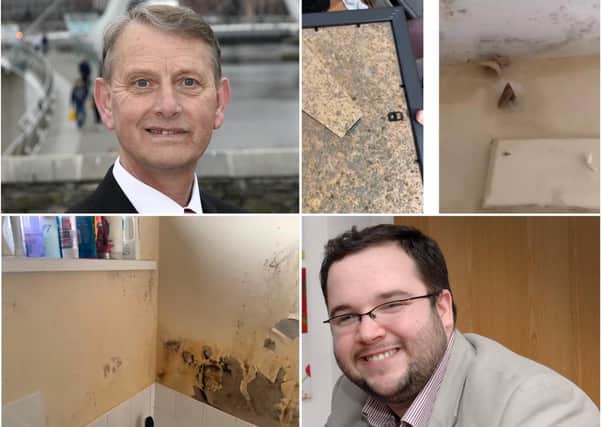 Alderman Devenney raised concerns over works and Colr. Doyle showed the above images of damp from one home and shared the above images of mushrooms growing on the walls and damp.