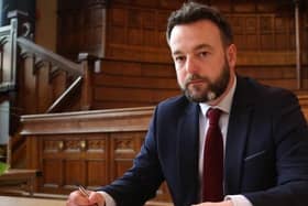 Foyle MP, SDLP Leader Colum Eastwood.