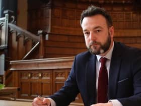 Foyle MP, SDLP Leader Colum Eastwood.