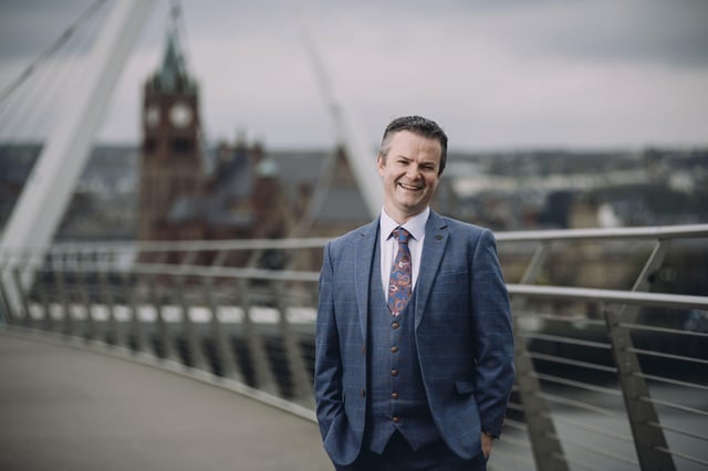 Dr Malachy Ó Néill, Provost (Magee campus). (Photo: Nigel McDowell/Ulster University)