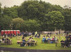 Guests bubbled in groups of four or six and observed multiple social distancing measures. (Photo: Josh Rogan)