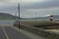 Buncrana pier.