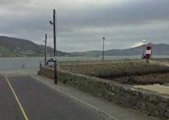 Buncrana pier.