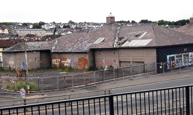 The site at Meenan Square in the Bogside has been plagued by anti-social activity in recent years.
