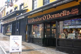 First up is Peadar O’Donnells Bar on Waterloo Street. It’s often the first stop for visitors to the city who want to experience a bit of Derry’s renowned ‘craic’ and traditional music.