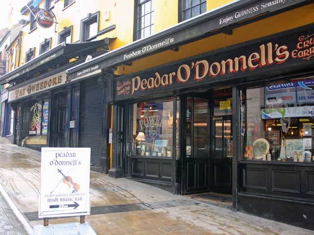 First up is Peadar O’Donnells Bar on Waterloo Street. It’s often the first stop for visitors to the city who want to experience a bit of Derry’s renowned ‘craic’ and traditional music.