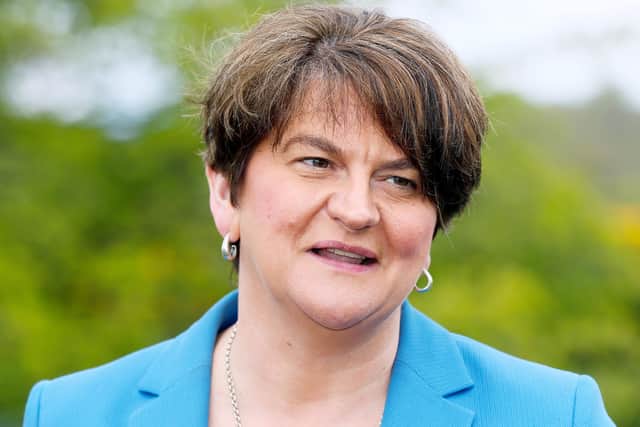 First Minister Arlene Foster.   Picture by Jonathan Porter/PressEye