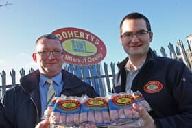 Doherty's famous sausages.