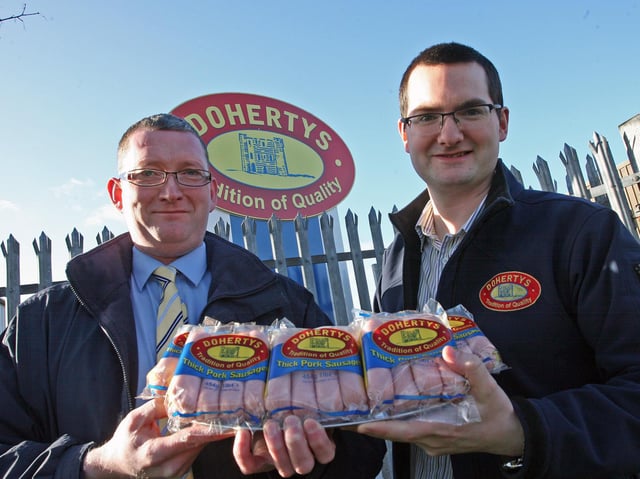 Doherty's famous sausages.
