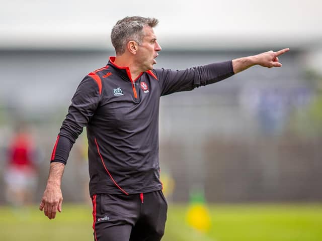 Derry manager Rory Gallagher feels Saturday's Division Three final will provide ideal preparation for the Ulster Championship. (Photo: Stefan Hoare)