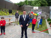 Mayor of Derry and Strabane, Graham Warke: "I'm absolutely delighted to visit Donemana and to see this work first-hand which provides a great space for the Drummond Centre Project and the Donemana community to enjoy."