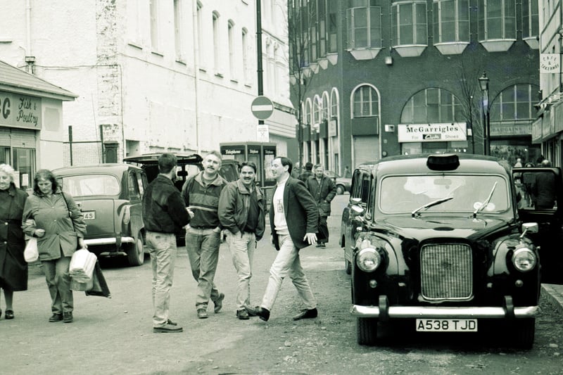 Black taxi to Creggan?.... William Street.