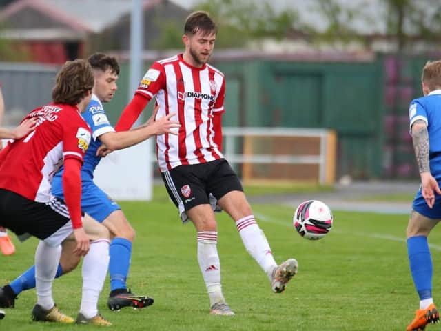 Will Patching could be playing his last game for Derry City tomorrow night.