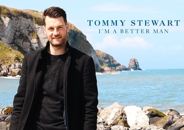 Former Irish League player Thomas Stewart has recorded and released a song.