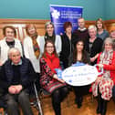 2020: The then Deputy Mayor, Councillor Cara Hunter, seated centre, hosted a reception in the Guildhall on Monday for the Foyle/NW Branch of the Northern Ireland Rare Disease Partnership to mark International Rare Disease Day. Included are Stephanie Duguez, Lecturer in Stratified Medicine, University of Ulster, Magee Campus; Rhoda Walker, Chairperson of the Northern Ireland Rare Disease Partnership, and Sandra Campbell, volunteer with the Foyle/NW Branch of NIRDP. DER1020-102KM