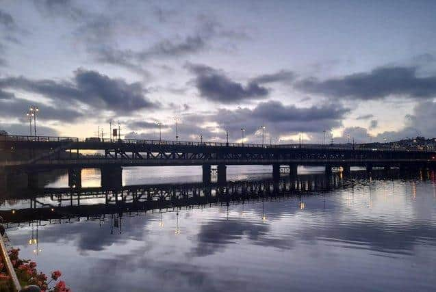 The COVID-19 rate has risen significantly on both sides of the River Foyle.