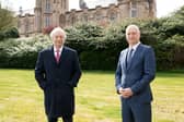 Dr Peter Fitzgerald and Professor Paul Bartholomew at UU Magee.