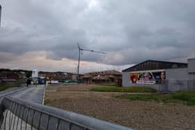 The new community centre under development in the heart of Galliagh.