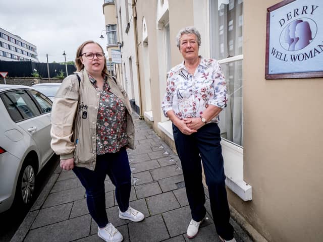 Patrice Doherty and Susan Gibson at Derry Well Women’s premises where the group is supporting people living with cancer. Derry Well Women has been awarded almost £500,000 as part of an announcement of £2.6 million of funding from The National Lottery Community Fund to groups across Northern Ireland.