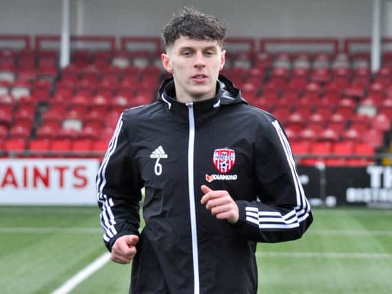 Derry City captain Eoin Toal looks set to miss tonight's clash at Oriel Park.