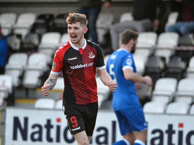 Derry City target Jamie McGonigle.