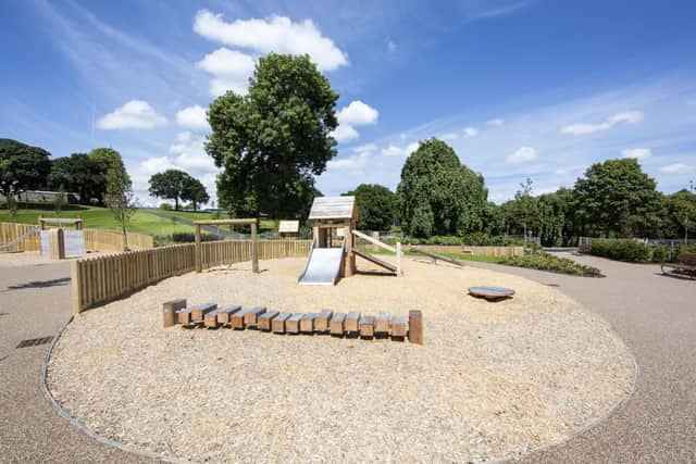 The  Brooke Park play area.