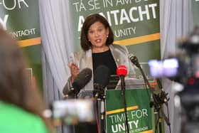 Mary Lou McDonald. Picture By: Arthur Allison/Pacemaker.