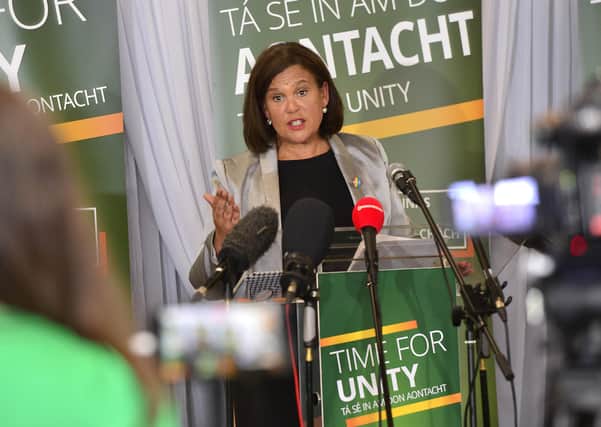 Mary Lou McDonald. Picture By: Arthur Allison/Pacemaker.