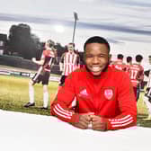 Derry City's James Akintunde has signed a new contract extension. Picture by Kevin Morrison
