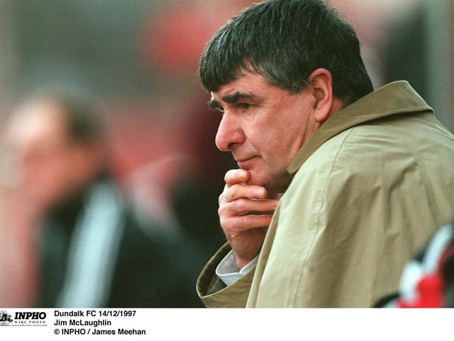 The legendary Jim McLaughlin delivered the historic treble to Derry City in the 1988/89 season.