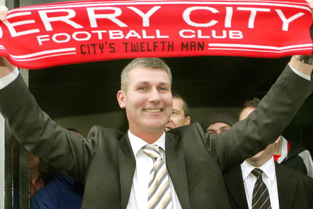 Current Ireland boss Stephen Kenny left his mark at the club during six successful years at Brandywell.