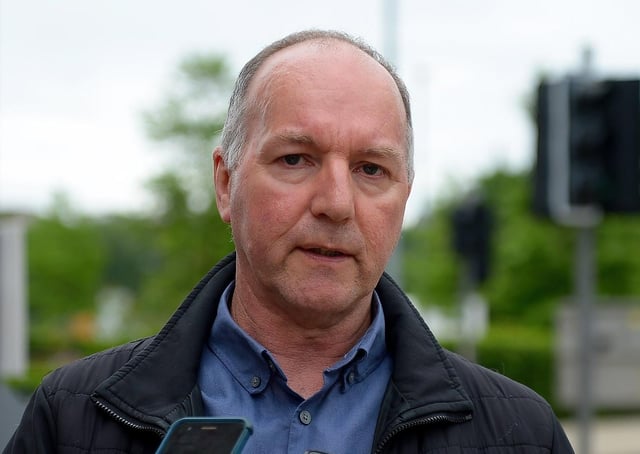 Tony Doherty, chairperson of the Bloody Sunday Trust. DER2124GS – 016