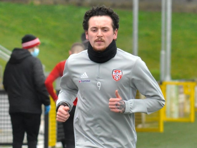Derry City striker David Parkhouse.