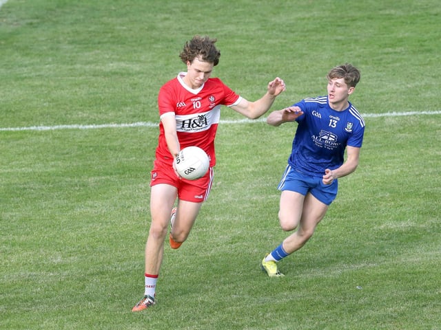 Donncha Gilmore capped a remarkable return to Derry's minor squad by helping lift the Ulster Championship title against Monaghan in Healy Park on Friday.