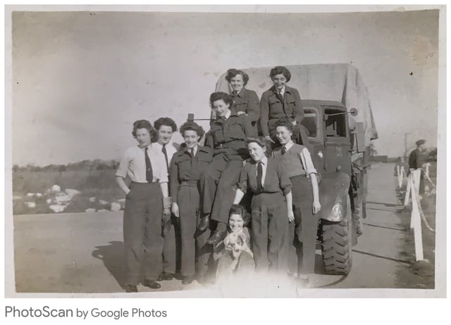 WAAFs on base at Ballykelly.