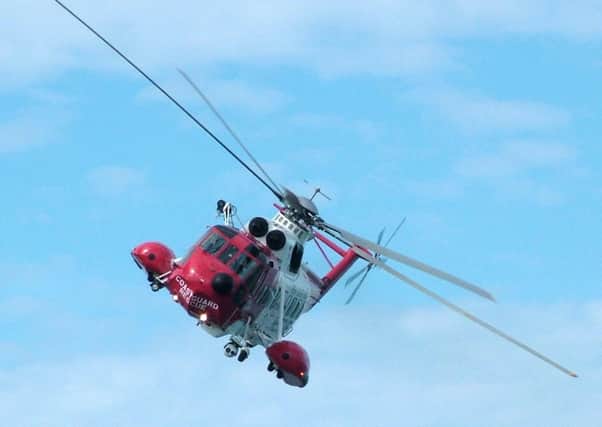 The Rescue 188 helicopter