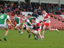 Derry's Conleth McGuckian will play a key role for the Oak Leafers  on Friday night.
(Photo: George Sweeney)